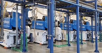 Presse elettriche BMB per lo stampaggio di rPET